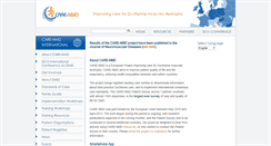 Desktop Screenshot of en.care-nmd.eu